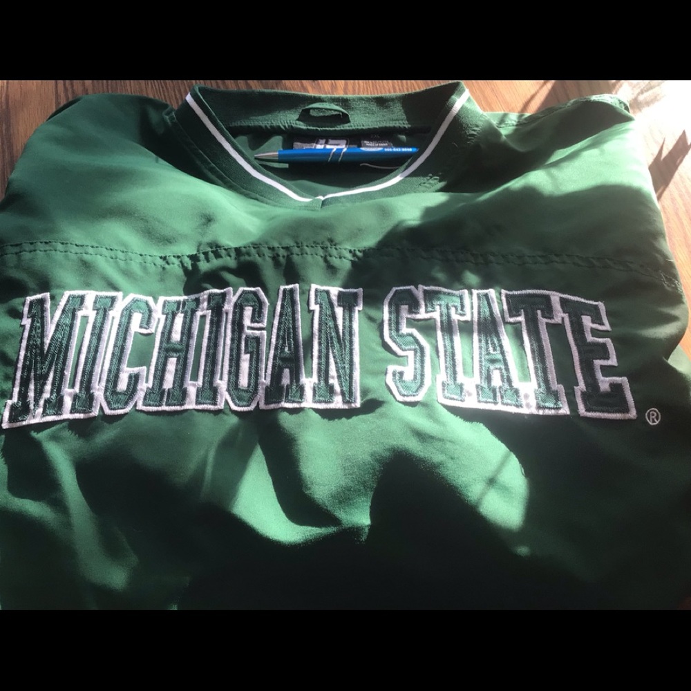 Men’s Michigan State Windbreaker Pullover